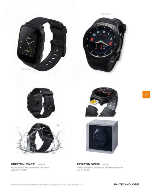 Prixton sw36 gps discount smartwatch